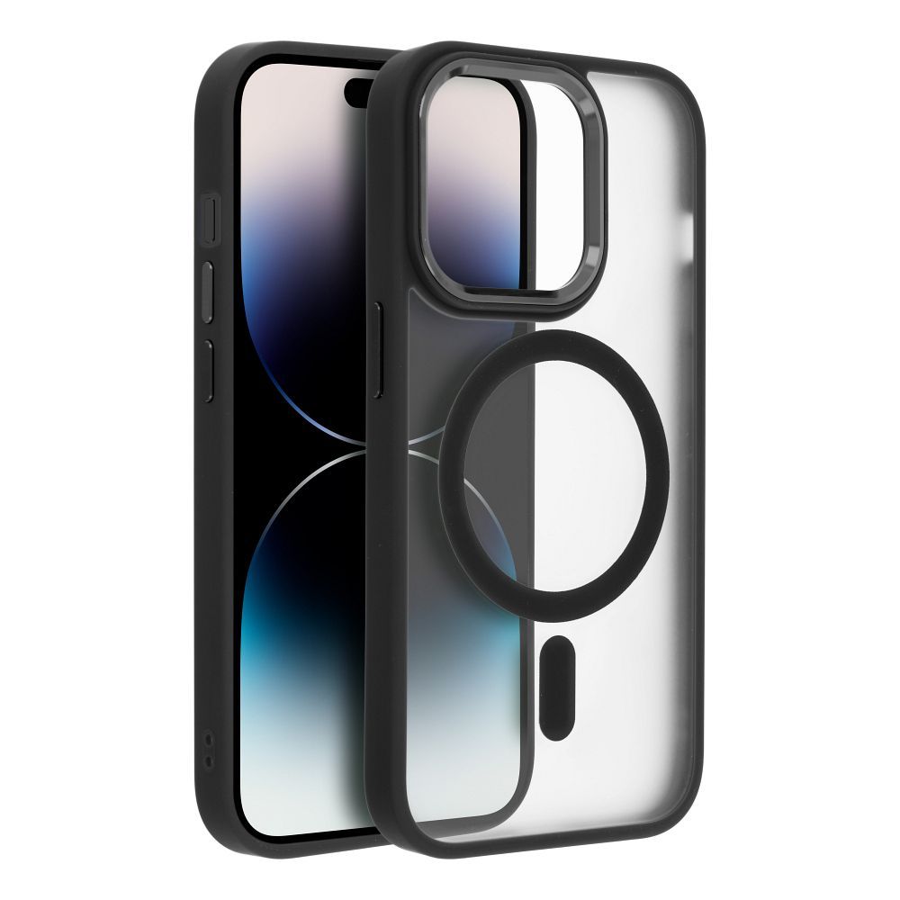 MATTE MAG COVER case compatible with MagSafe for IPHONE 16 Pro Max black