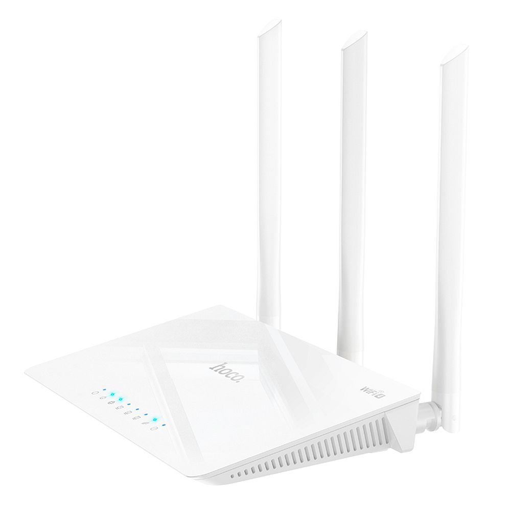 HOCO wireless router WiFi4 HI30 white