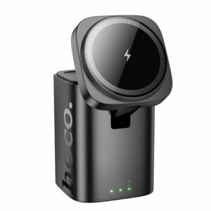 Ασύρματος Φορτιστής 3 σε 1 HOCO CQ20 για Apple Watch & iPhone 15W - Μαύρος