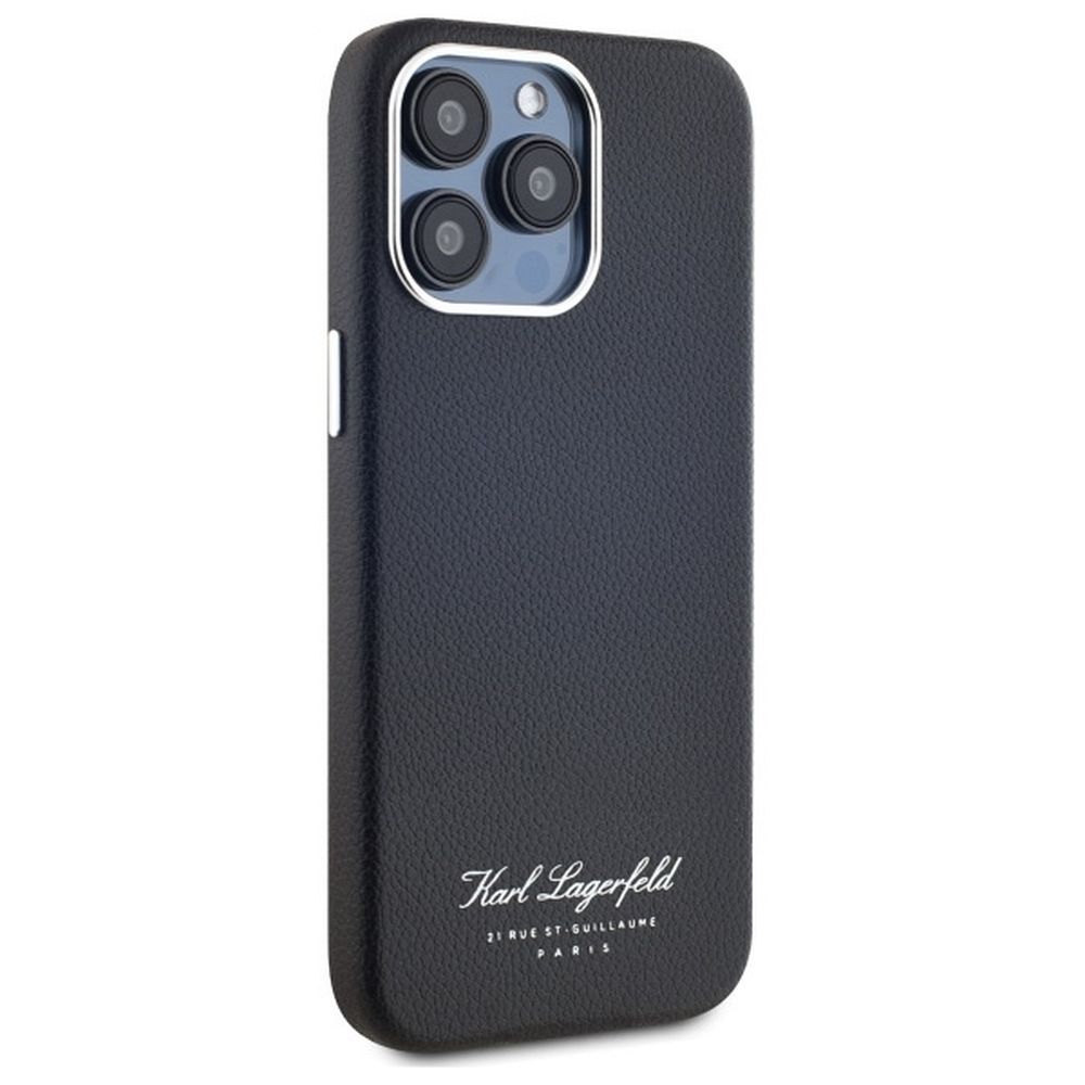 KARL LAGERFELD case for IPHONE 15 Pro Max KLHCP15XPGWCMKHK (FW PU Hotel RSG) black