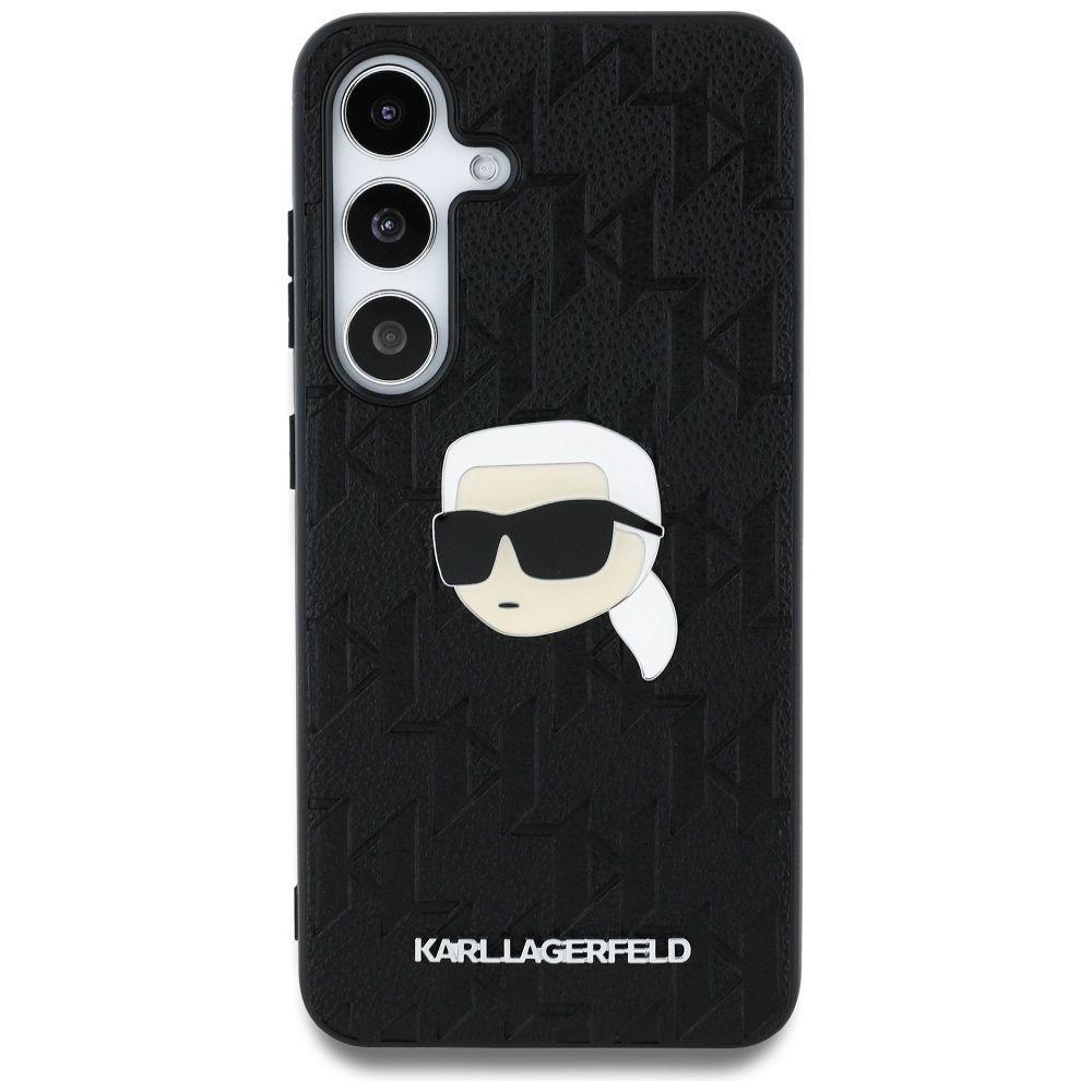 KARL LAGERFELD case for SAMSUNG S25 Plus KLHCS25MPGKLKIPK (PU Monogram K. Head Pin) black