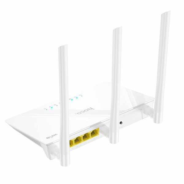 HOCO wireless router WiFi4 HI30 white
