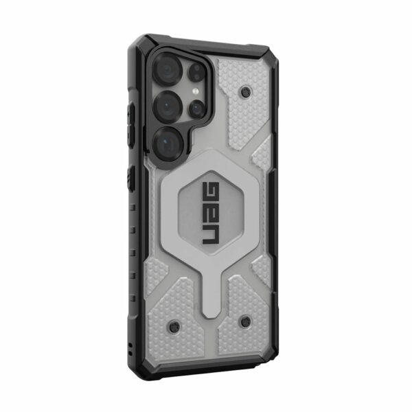 Θήκη UAG Pathfinder Clear Magnet Ice/Silver για Samsung S25 Ultra 5G με Ενσωματωμένο Μαγνήτη