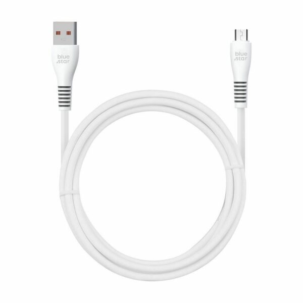 BLUE STAR cable USB A to Micro USB 2A 12W DC99M 1 m white