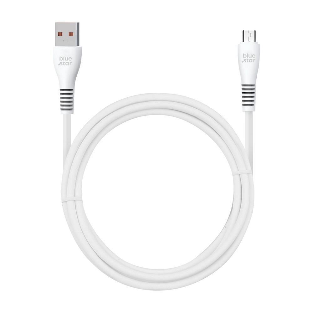 BLUE STAR cable USB A to Micro USB 2A 12W DC99M 1 m white