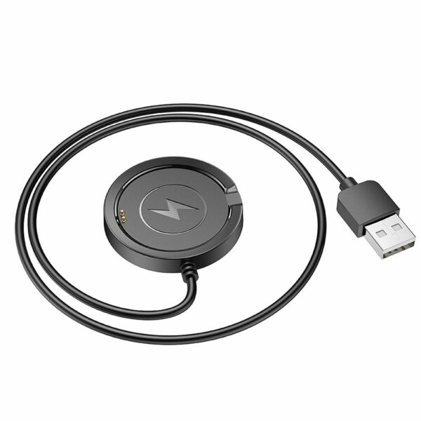 HOCO charging cable for smartwatch Y22 0,6 m black