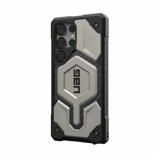 UAG Urban Armor Gear case MONARCH PRO with built-in magnet for SAMSUNG S25 Ultra 5G titanium