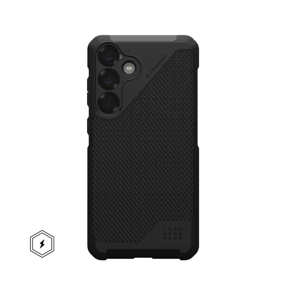 Θήκη UAG Metropolis LT Magnet Kevlar Black για Samsung S25 Plus 5G