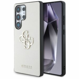 Θήκη Κινητού GUESS SAMSUNG S25 Ultra Beige με Λογότυπο 4G