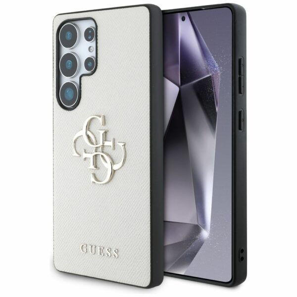 Θήκη Κινητού GUESS SAMSUNG S25 Ultra Beige με Λογότυπο 4G