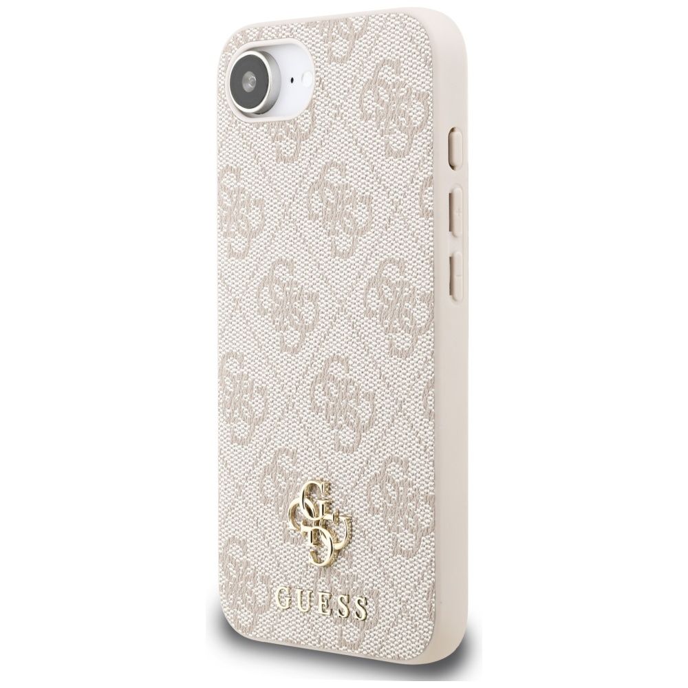 GUESS case for IPHONE 16e (SE 4 2025) compatible with MagSafe GUHMPSE4P4SM4MP (PU 4G Small 4G and Classic) pink