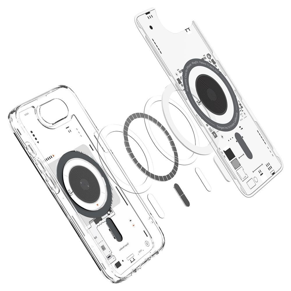 SPIGEN case ULTRA HYBRID MAG compatible with MagSafe for IPHONE 16E 2025 neo one