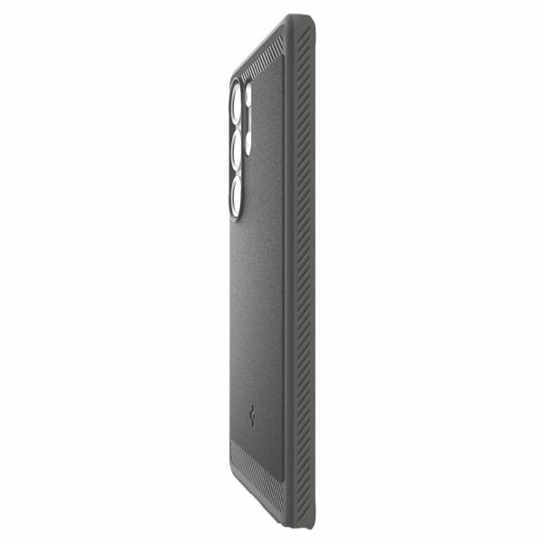 SPIGEN case RUGGED ARMOR MAG compatible with MagSafe for SAMSUNG S25 Ultra marble grey