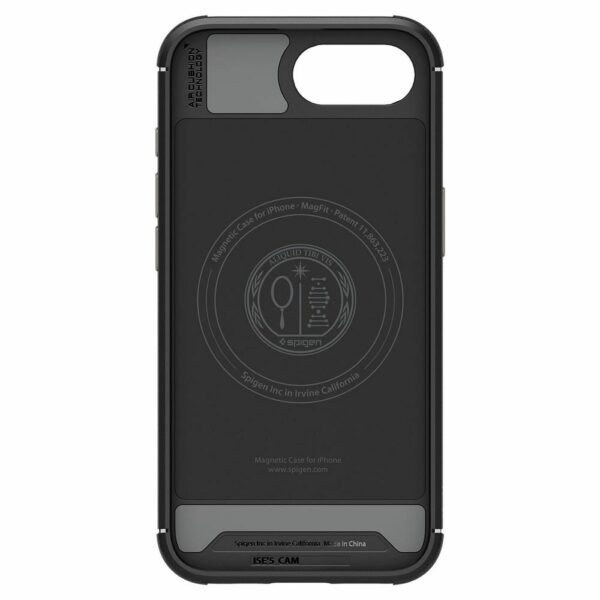SPIGEN case CORE ARMOR MAG compatible with MagSafe for IPHONE 16E matte black