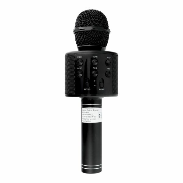 Multimedia karaoke microphone CR58S HQ black