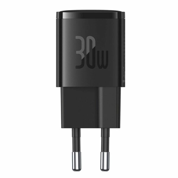 Φορτιστής Τοίχου BASEUS Type C PD 30W GaN Cube Pro Μαύρος
