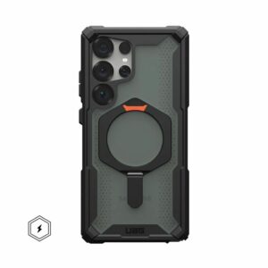 UAG Urban Armor Gear case PLASMA XTE MAGNET with built-in magnet for SAMSUNG S25 Ultra 5G black / orange