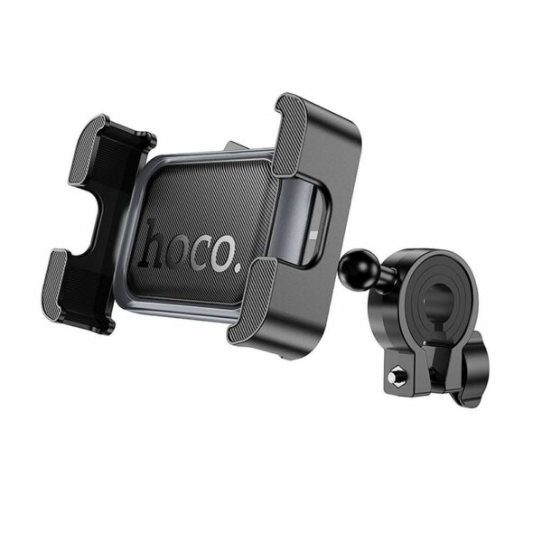 HOCO bike / motorcycle clamp holder for handlebar H82 black metal gray
