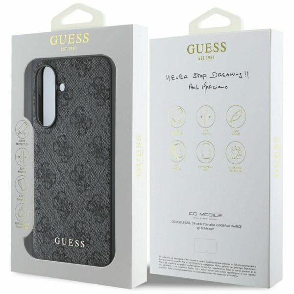 GUESS case for SAMSUNG A36 GUHCSA36G4GFGR (PU 4G Classic) black