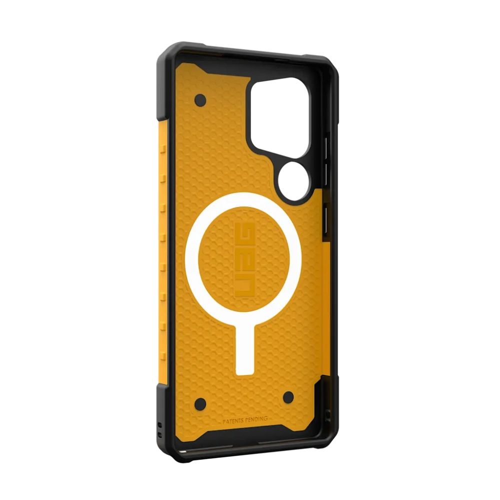 UAG Urban Armor Gear case PATHFINDER MAGNET with built-in magnet for SAMSUNG S25 Ultra 5G heritage yellow