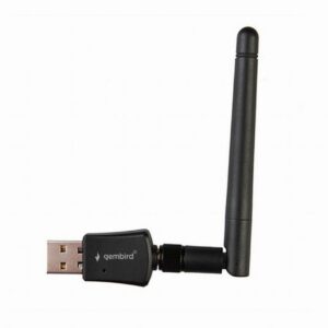 GEMBIRD network card USB A with detachable antenna WiFi WNP-UA300P-02 black