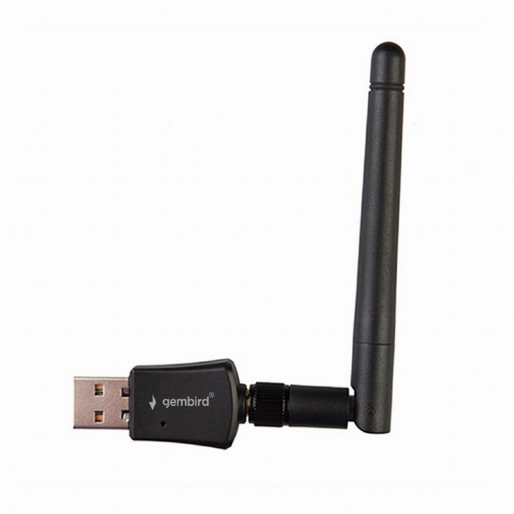 6bc083416997b3bb5c463f5406dab62b GEMBIRD network card USB A with detachable antenna WiFi WNP-UA300P-02 black