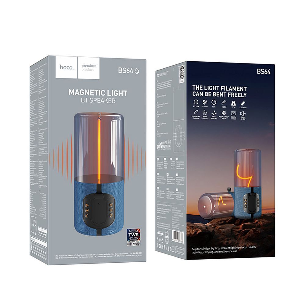 HOCO speaker bluetooth BS64 blue