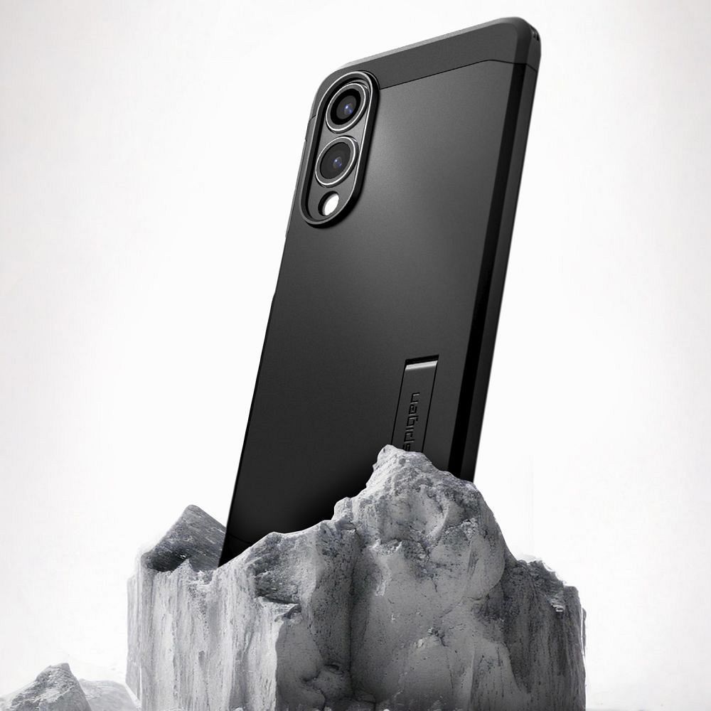 SPIGEN case TOUGH ARMOR compatible with MagSafe for SAMSUNG S25 Edge black