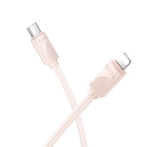 HOCO cable Type C to Lightning PD 27W X114 1 m pink