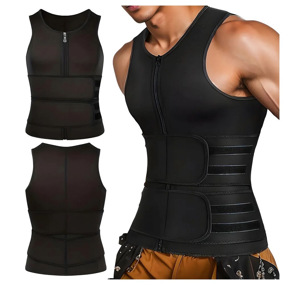 Men's training neoprene vest RC-K-1365 size S black