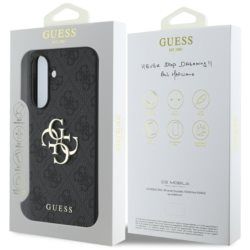 GUESS case for SAMSUNG A56 GUHCSA564GMGGR (4G PU Big Logo) black