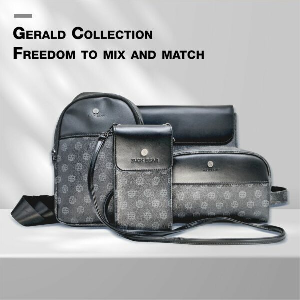 ZUCK BEAR laptop bag GERALD black