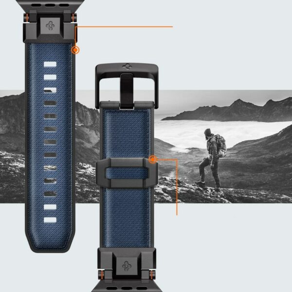 SPIGEN case DURAPRO ARMOR for APPLE Watch 6/7/8/9/10/SE/ULTRA 1/2 (44/45/46/49 mm) navy blue