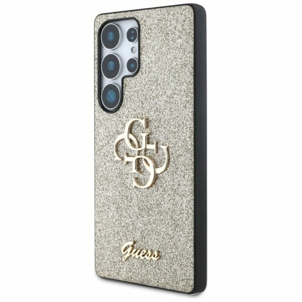 Θήκη Κινητού GUESS Glitter Big 4G Gold για Samsung S25 Ultra