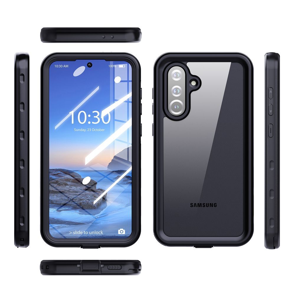Waterproof case SHELLBOX A36 for SAMSUNG A36 black