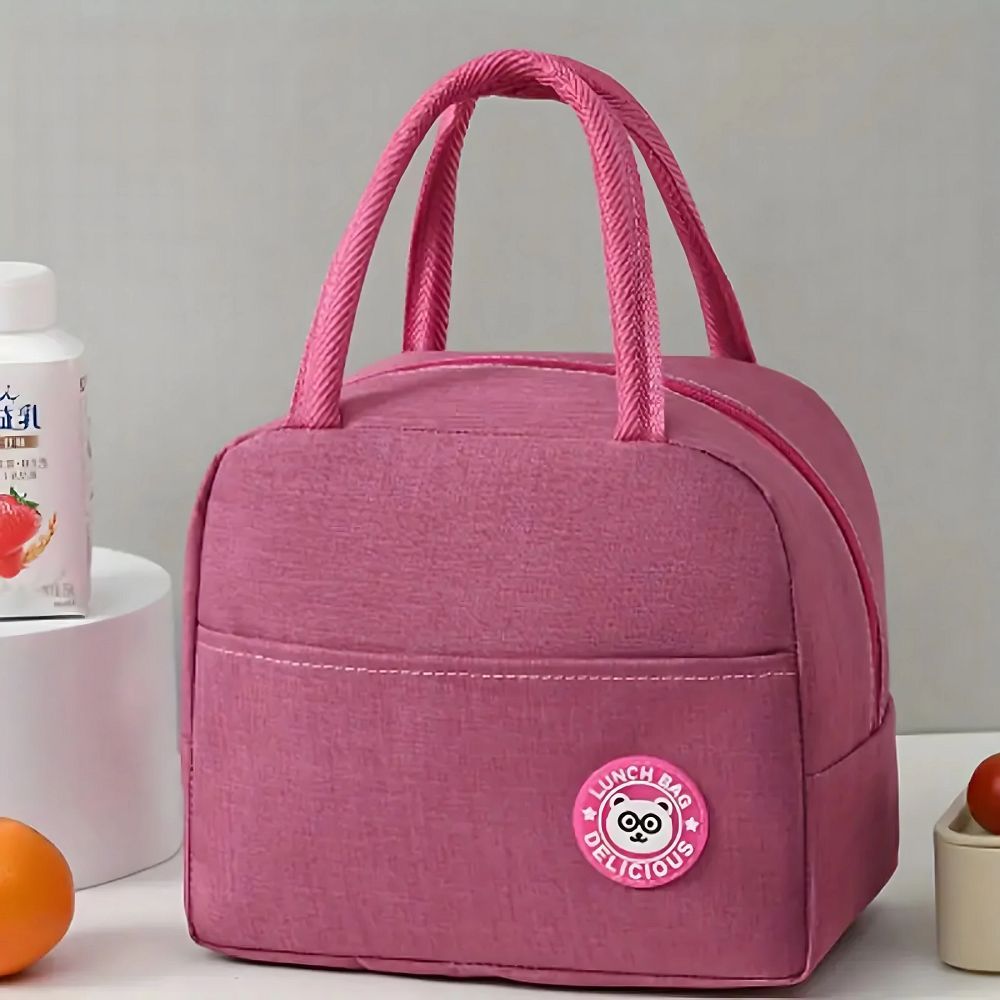 Lunch box thermal insulating bag RC-K-1079 pink