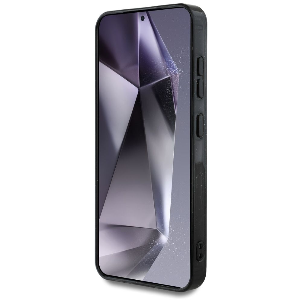 Θήκη GUESS Magnetic Glitter για Samsung S25 Plus Μαύρη