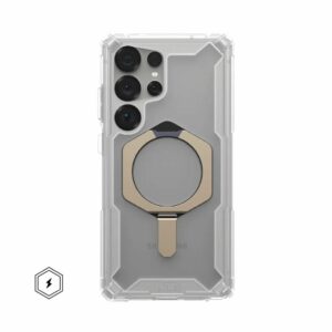 UAG Urban Armor Gear case PLASMA XTE MAGNET with built-in magnet for SAMSUNG S25 Ultra 5G clear / titanium