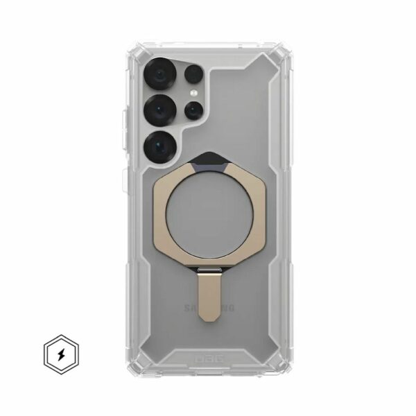 Θήκη UAG Plasma XTE Magnet Samsung S25 Ultra 5G Διάφανη / Τιτάνιο με Ενσωματωμένο Μαγνήτη