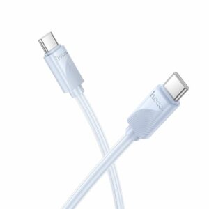 HOCO cable Type C to Type C 3A 60W X114 1 m blue