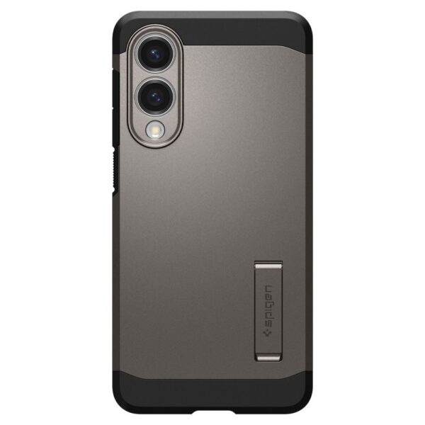 SPIGEN case TOUGH ARMOR compatible with MagSafe for SAMSUNG S25 Edge gunmetal