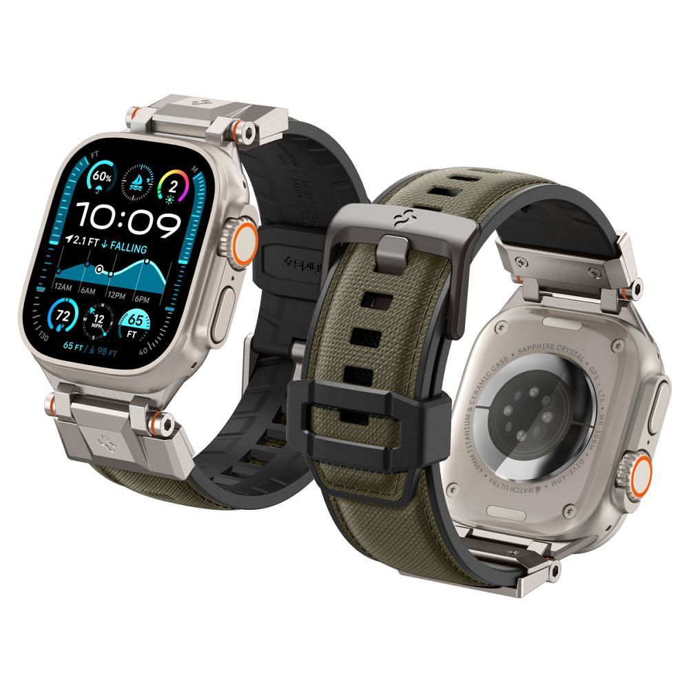 SPIGEN case DURAPRO ARMOR for APPLE Watch 6/7/8/9/10/SE/ULTRA 1/2 (44/45/46/49 mm) military green