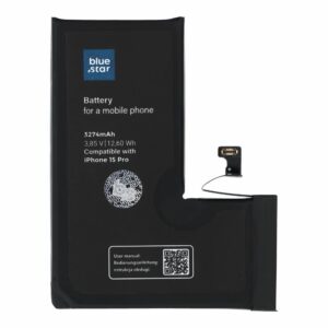 BLUE STAR HQ battery for IPHONE 15 Pro 3274 mAh