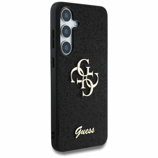Θήκη Κινητού GUESS Samsung S25 Glitter Big 4G Μαύρη