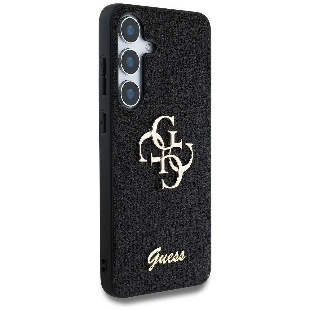 Θήκη Κινητού GUESS Samsung S25 Glitter Big 4G Μαύρη