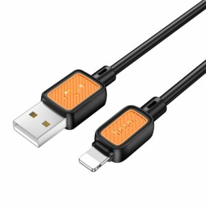 HOCO cable USB A to Lightning 2,4A X108 1 m black