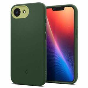 SPIGEN case NANO POP MAG compatible with MagSafe for IPHONE 16e avo green