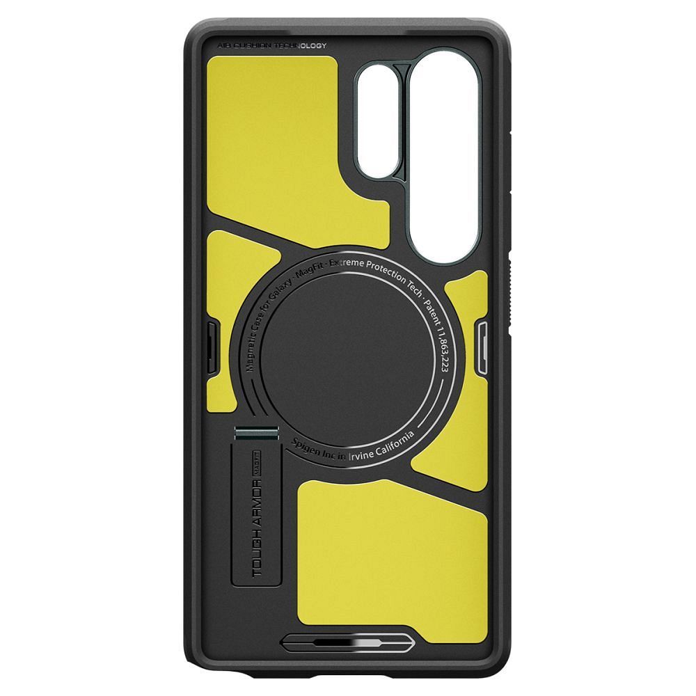 SPIGEN case TOUGH ARMOR compatible with MagSafe for SAMSUNG S25 Ultra abyss green