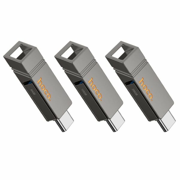 HOCO pendrive USB A + USB C + Type C UD14 64GB USB3.2