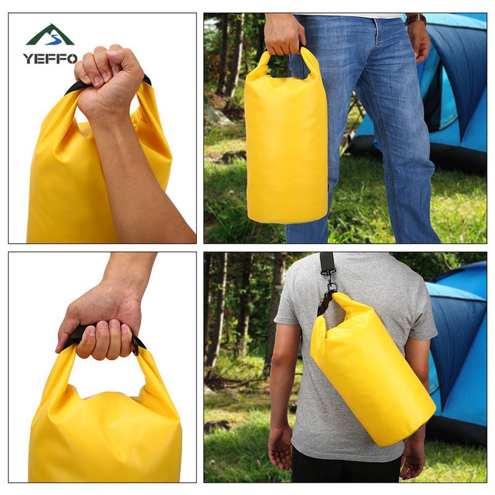 Waterproof Bucket Bag 20L yellow